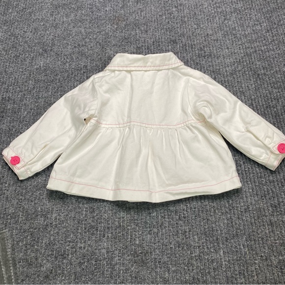 Beluga New York White Coat with Buttons Size 18 Months - Picture 6 of 6